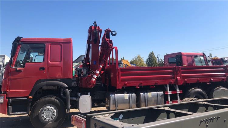 Howo 371 Crane Truck Mounted 6X4 for Sale Types, Specifications, Price