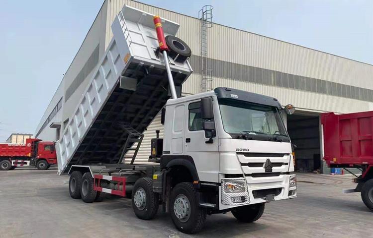 SINOTRUK HOWO 371 8X4 Tipper Truck for Sale In Nigeria Apapa