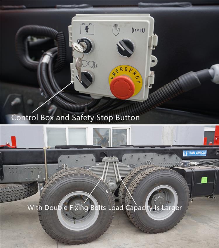 Sino Howo Truck Side Lifter Truck for Sale | 20ft Side Lifter Truck | Side Lift Container Truck
