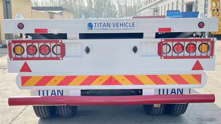 40 ft Flatbed Semi Trailer for Sale In Tanzania