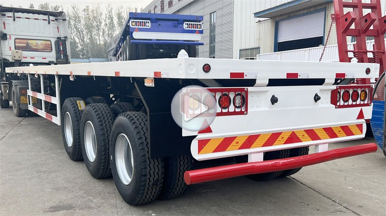 40 ft Flatbed Semi Trailer for Sale In Tanzania