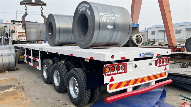 40 ft Flatbed Semi Trailer for Sale In Tanzania