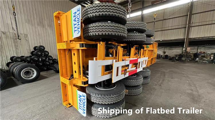 12.5m Tri Axle Trailer for Sale In Tanzania