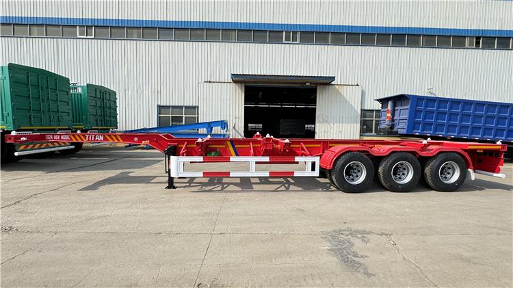 40ft Shipping Container Chassis Trailer for Sale In Panama