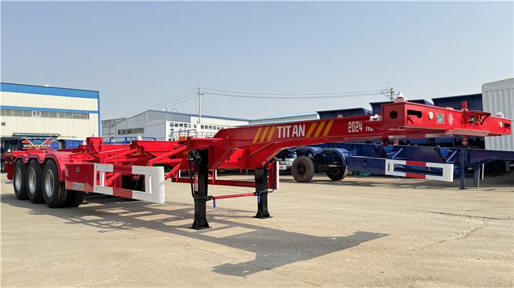 40ft Shipping Container Chassis Trailer for Sale In Panama