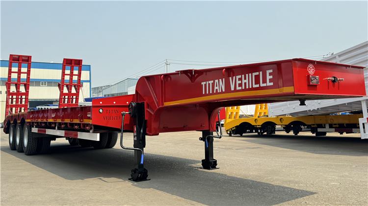 40 Feet Low Bed Trailer Price for Sale In Angola