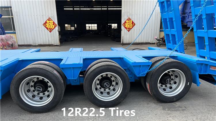 80 Ton Lowbed Semi Trailer for Sale In Congo