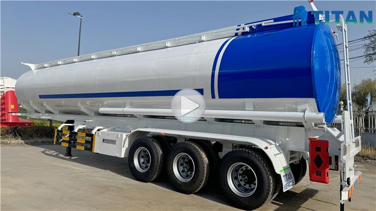 Tri Axle Fuel Tankers Semi Trailer for Sale In Guinea