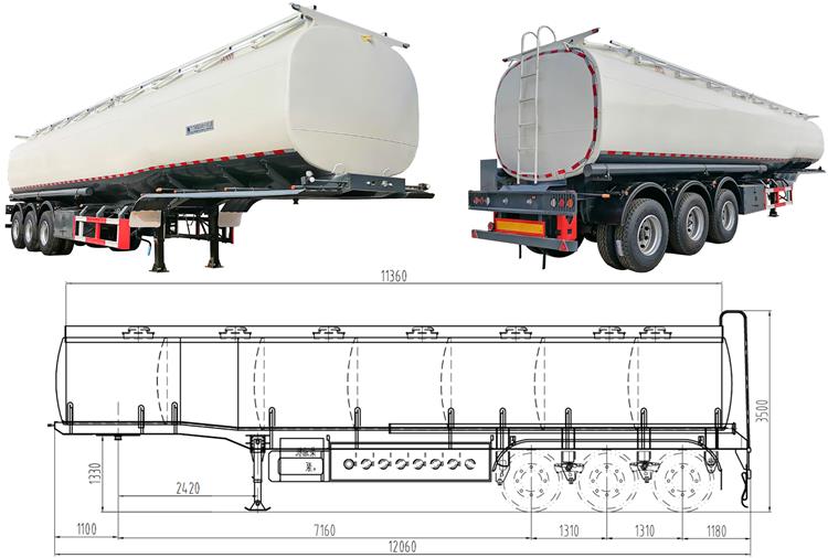 Monoblock Tanker Trailer for Sale In Mauritania