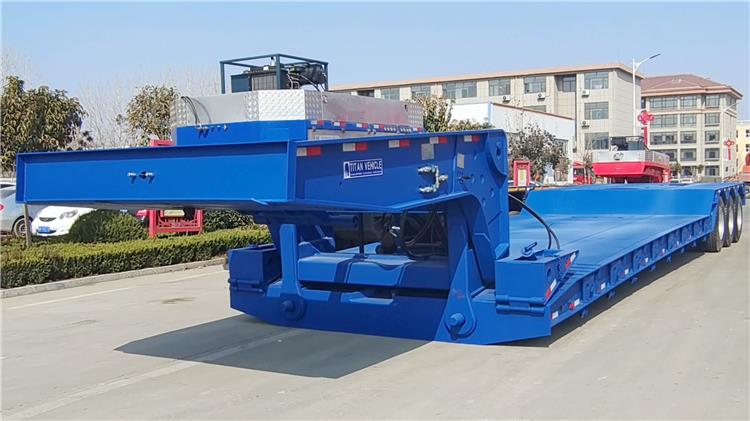 3 Line 6 Axle Detachable Gooseneck Lowboy Trailer for Sale In Panama