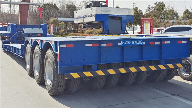 3 Line 6 Axle Detachable Gooseneck Lowboy Trailer for Sale In Panama