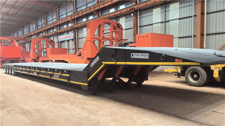 4 Axle Folding Neck Trailer for Sale In Nigeria