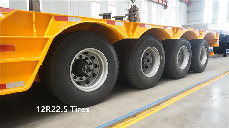 4 Axle Detachable Gooseneck Trailer for Sale Price In Guyana