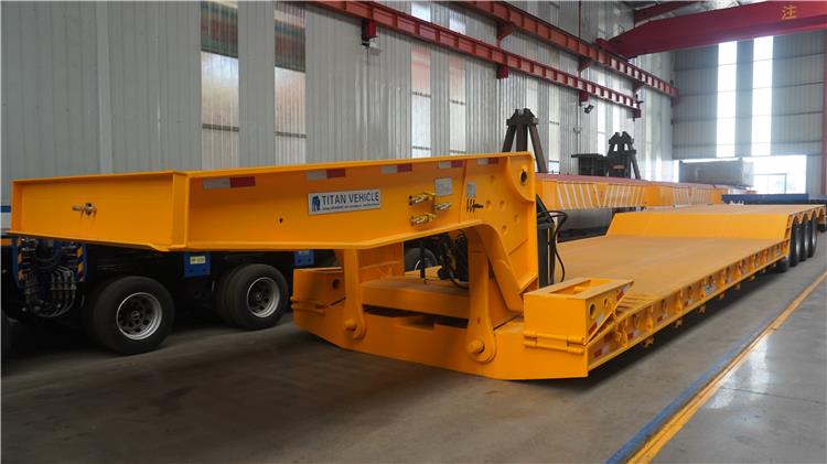 4 Axle Detachable Gooseneck Trailer for Sale Price In Guyana