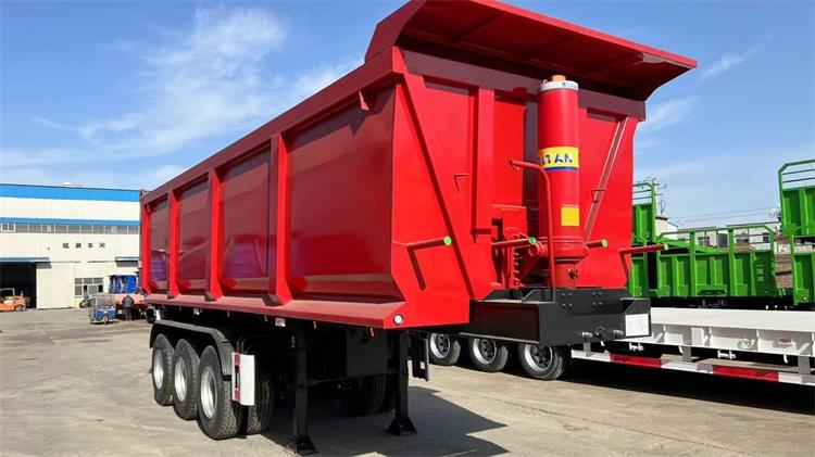 30CBM Rear Dump Semi Trailer for Sale Near Me In Dominican