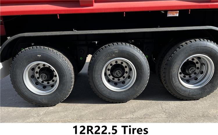 30CBM Rear Dump Semi Trailer for Sale Near Me In Dominican