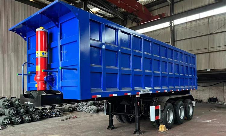 Heavy Duty End Dump Truck Trailer for Sale in Dominican