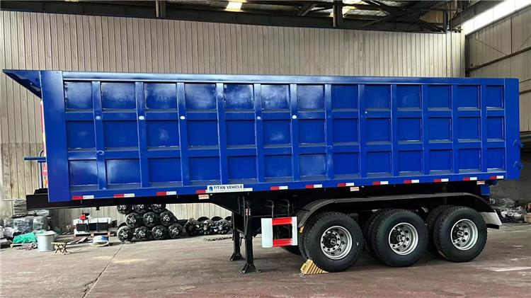Heavy Duty End Dump Truck Trailer for Sale in Dominican