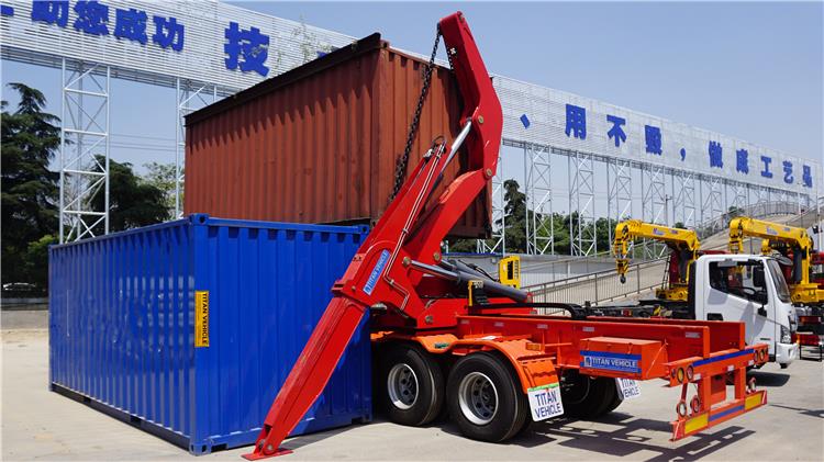 37 Ton Container Side Lifter Trailer for Sale in Tanzania