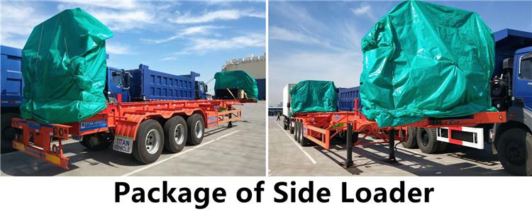 37 Ton Container Side Lifter Trailer for Sale in Tanzania