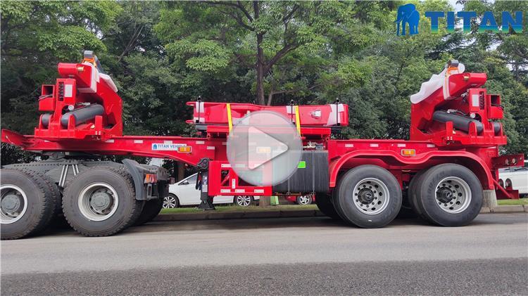20ft Sidelifter Container Trailer for Sale in East Timor