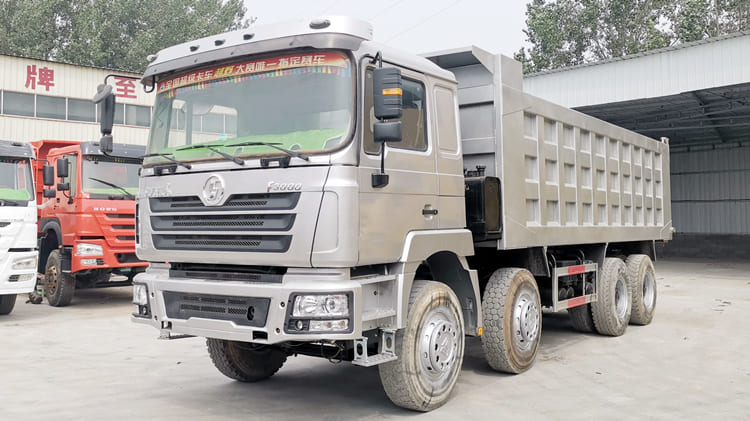 LHD Used Shacman Dump Truck 8x4 for Sale in Nigeria