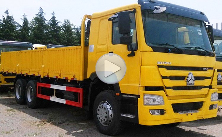 Used 6x4 Sinotruk Howo Side Wall Cargo Truck for Sale
