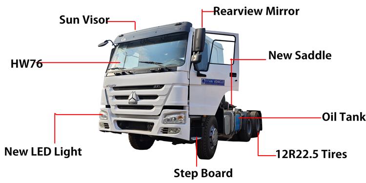 Second Hand Howo Truck Head for Sale In Nigeria