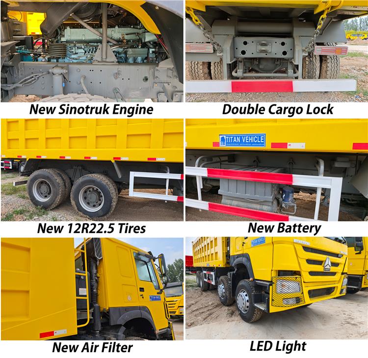 Used Euro 2 Howo Tipper Truck 12 Wheeler for Sale In Guyana