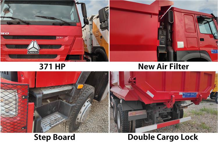 Old Howo Dump Truck HW76 Cab for Sale In Congo - CNHTC Truck
