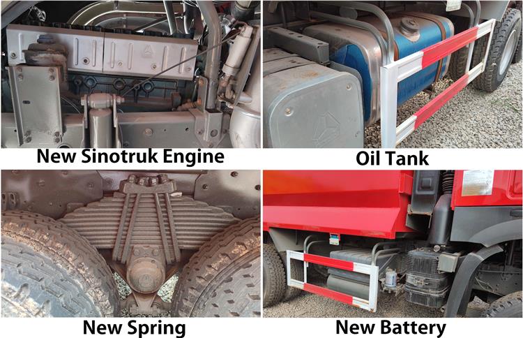 Old Howo Dump Truck HW76 Cab for Sale In Congo - CNHTC Truck