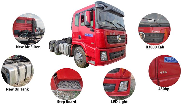 Used Shacman Tractor Truck For Sale in Tanzania - Shacman X3000
