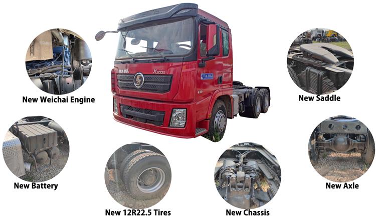 Used Shacman Tractor Truck For Sale in Tanzania - Shacman X3000
