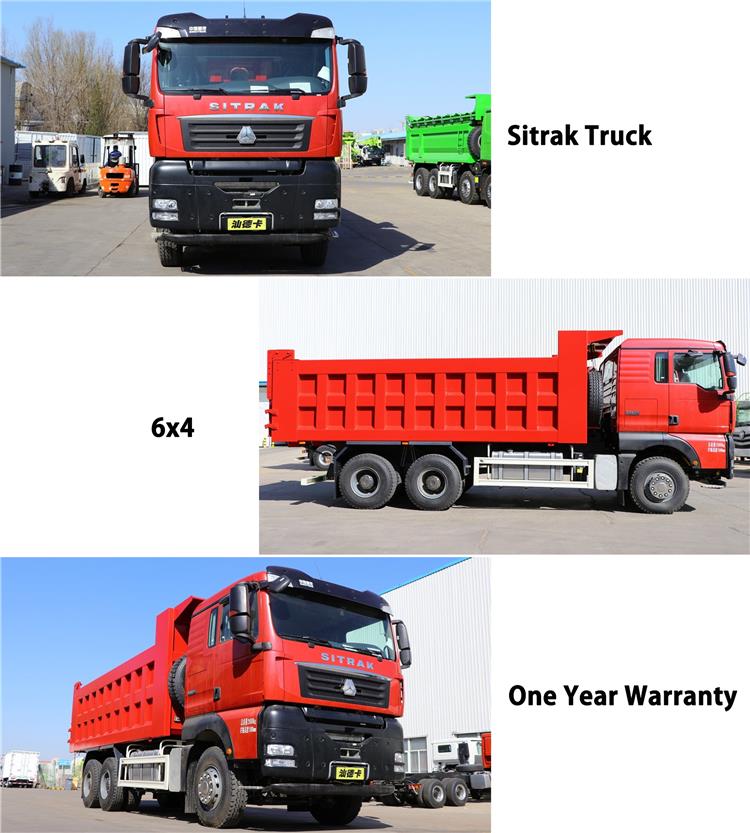Used Sinotruk Sitrak Dump Truck 6x4 for Sale In Tanzania