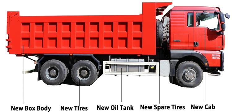 Used Sinotruk Sitrak Dump Truck 6x4 for Sale In Tanzania