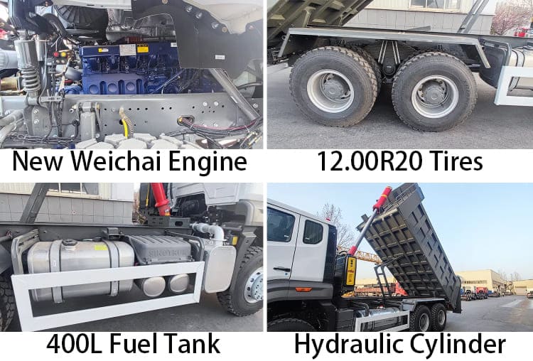Used CNHTC Sinotruk Howo 380 NX Dump Truck for Sale in Guam, Guaga