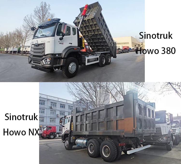 Used CNHTC Sinotruk Howo 380 NX Dump Truck for Sale in Guam, Guaga