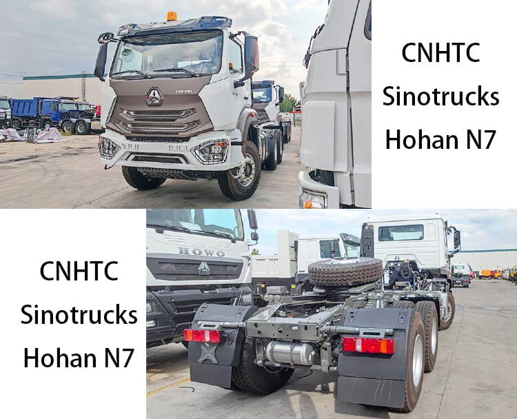 Used CNHTC Sinotrucks Hohan N7 Euro II Tractor Trucks for Sale in Zimbabwe 