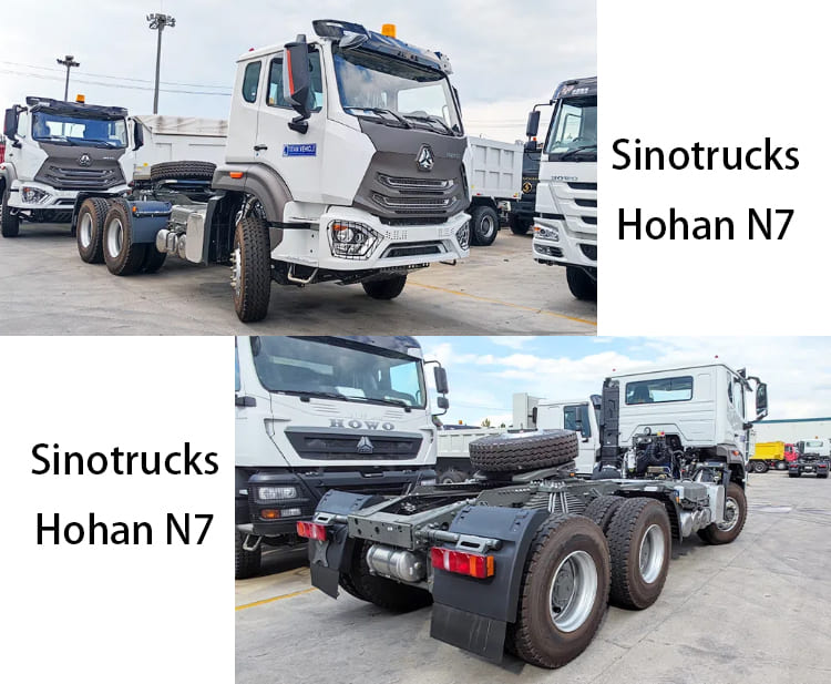 Used CNHTC Sinotrucks Hohan N7 Euro II Tractor Trucks for Sale in Zimbabwe 