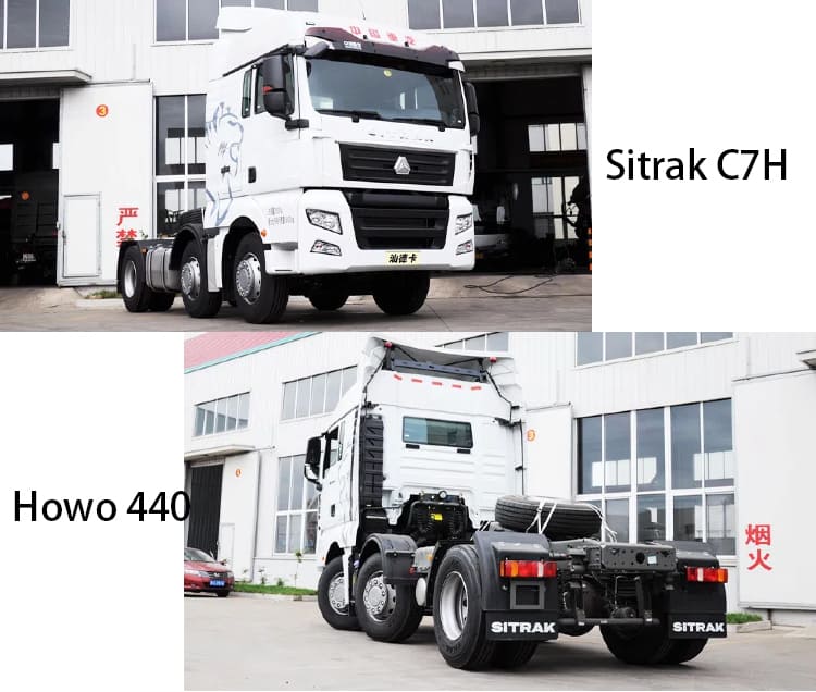 ZZ4256V25CHD1B Used Sitrak Howo 440 C7H Sinotruk Price for Sale in Nigeria