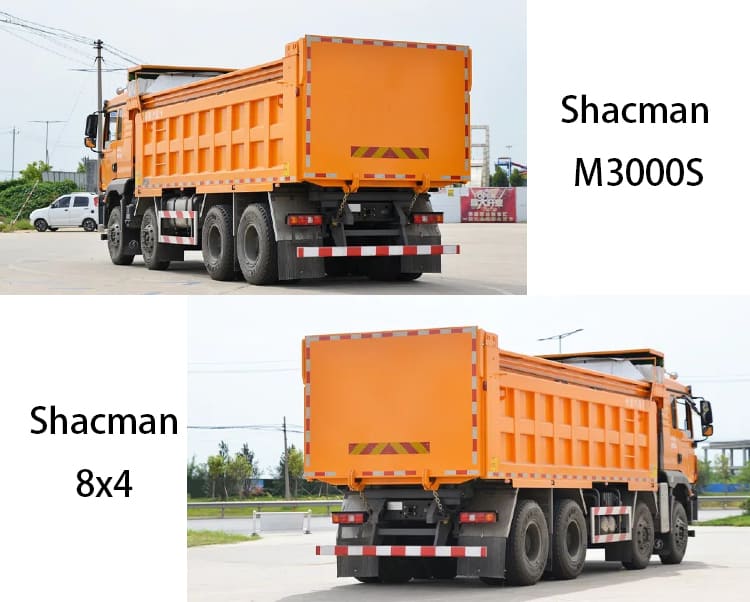Euro II 430 HP Used Shacman Tipper Truck M3000S for Sale in Zambia, Kabwe 