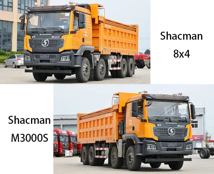 Euro II 430 HP Used Shacman Tipper Truck M3000S for Sale in Zambia, Kabwe 