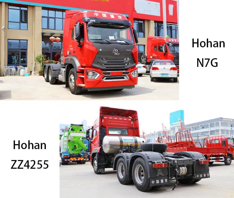 Second Hand Sinotruk Hohan ZZ4255 N7G Tractor Truck Price for Sale in Tanzania