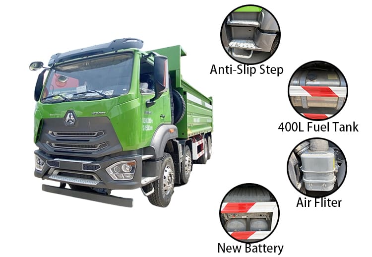 Old Sinotruk Hohan Tipper Truck | Howo NX Dump Truck for Sale in Uganda