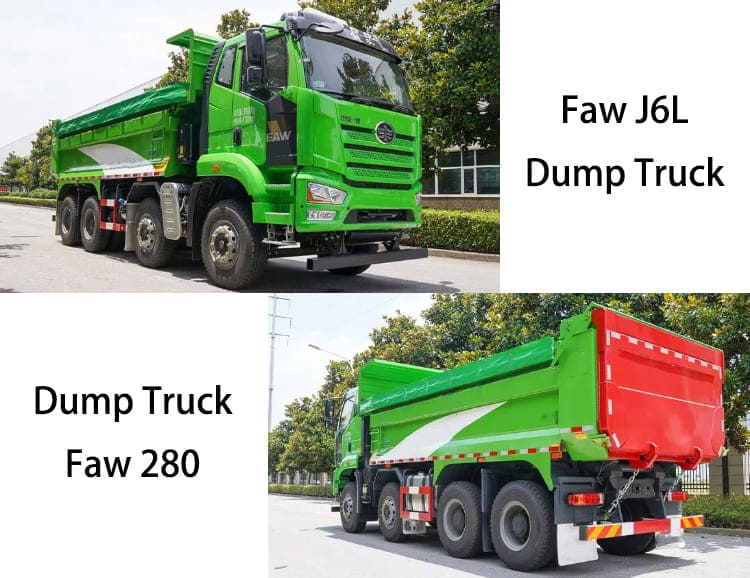 Faw J6L Dump Truck Faw 280 for Sale in Guyana