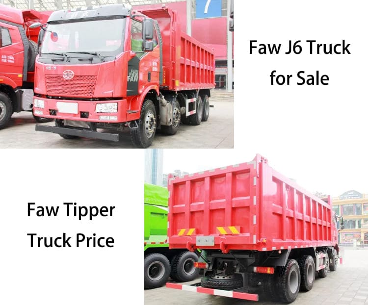 Faw Tipper Truck Price | Faw J6 Truck for Sale in Guyana