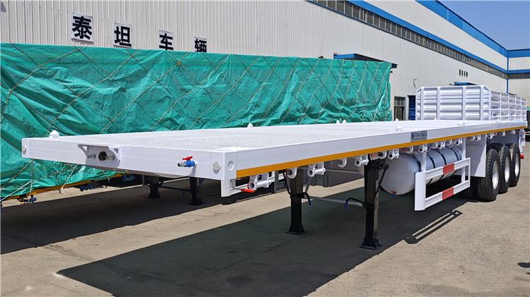 40ft Shipping Flatbed Container Trailer for Sale In Saudi Arabia