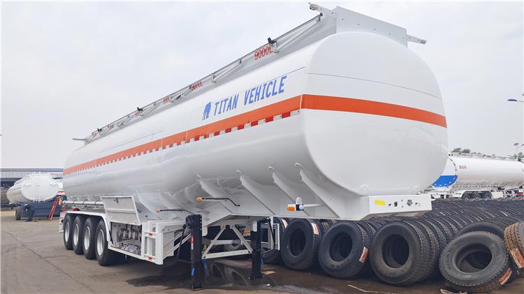 6 Axle 54000 Liters Oil Tanker Semi Trailer for Sale In Sierra Leone