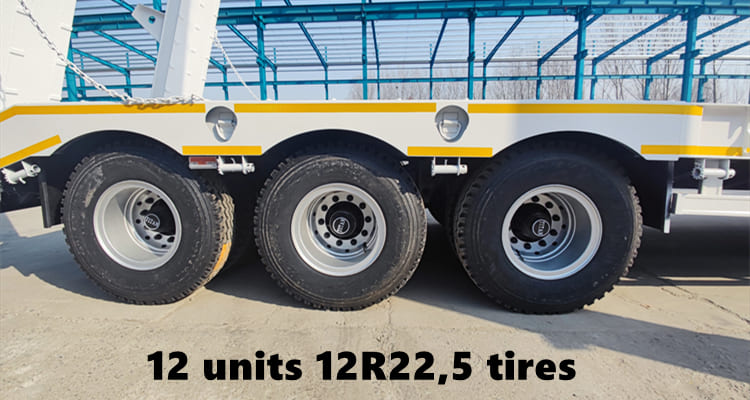 3 Axle Low Bed Trailer Price for Sale in Zimbabwe