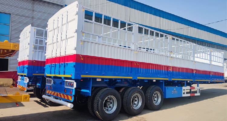 Fence Cargo Semi Trailer for sale in Nigeria
